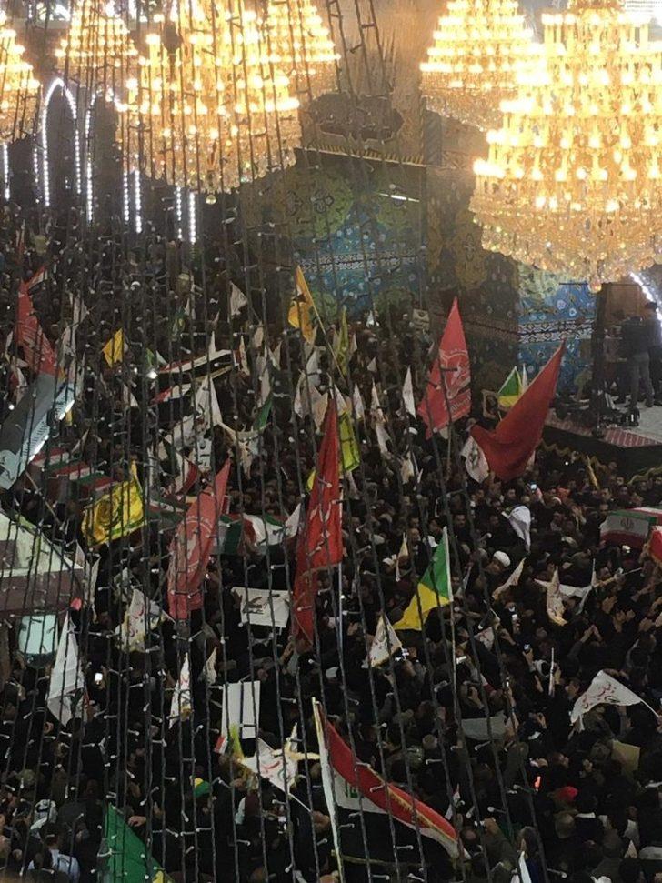Kasım Süleymani’nin Kerbela’daki cenaze törenine binlerce kişi katıldı G3