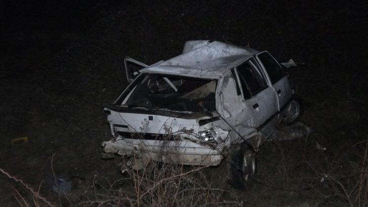 Kırıkkale'de korkunç kaza! Metrelerce takla atıp dereye uçtu! G3