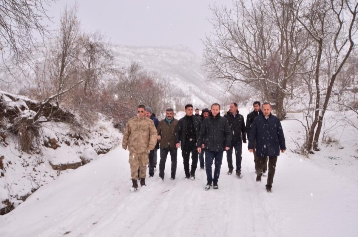 İl&ccedil;e protokol&uuml;nden k&ouml;y ziyareti