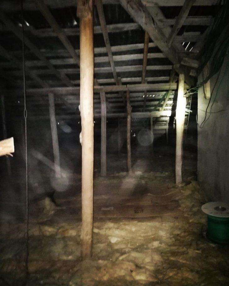 Van’da havalandırma boşluğunda yangın G1