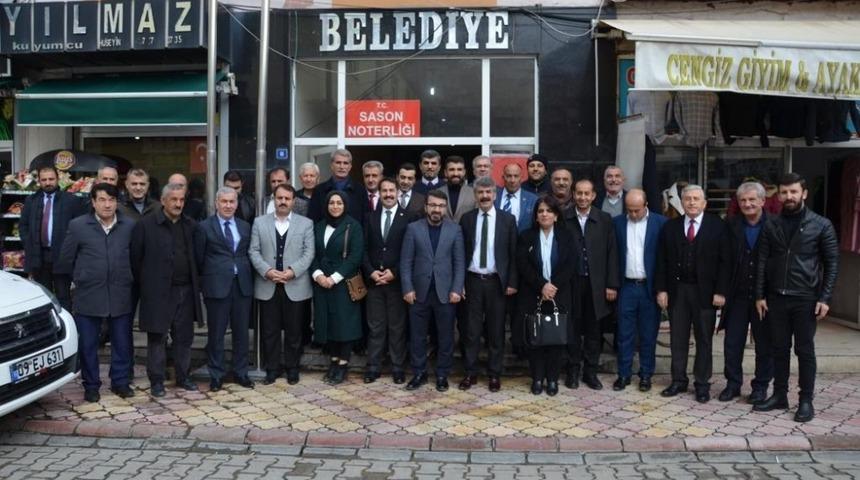 AK Parti Kocaeli Milletvekili Yaman Batman&rsquo;da partililerle bir araya geldi