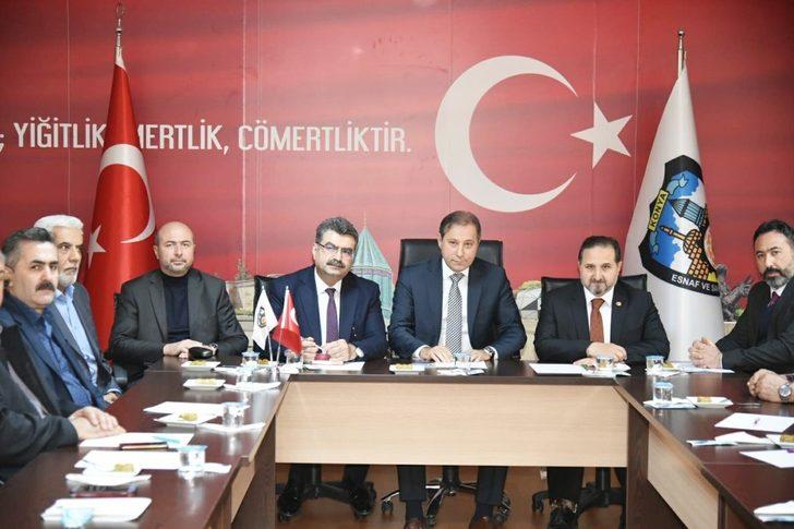 Nakliyeci esnafıyla Konya milletvekilleri bir araya geldi G2