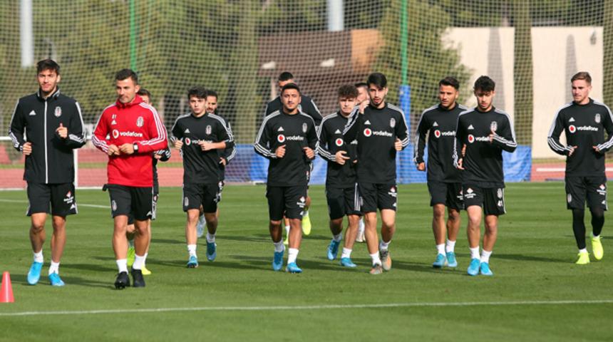 Beşiktaş 3 eksikle çalıştı