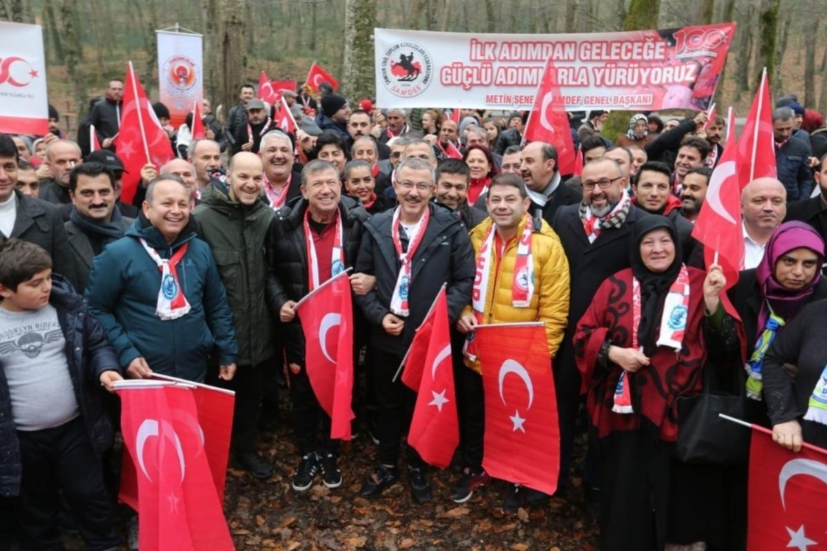 Ey&uuml;psultan&rsquo;da &lsquo;ilk g&uuml;nk&uuml; ruhla kardeşlik i&ccedil;in&rsquo; y&uuml;r&uuml;d&uuml;ler