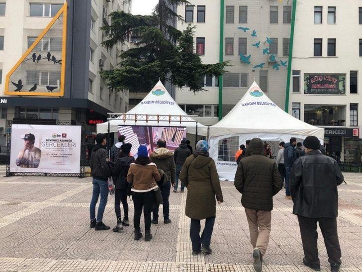 Güvensiz asansörü VR gözlükle test ettiler G3