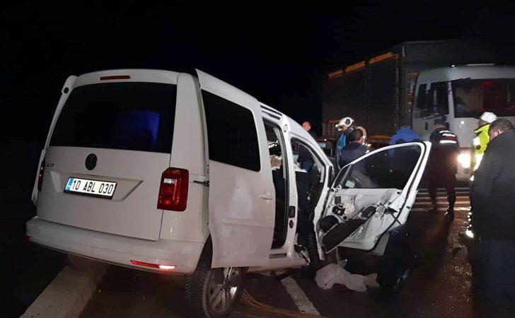 Balıkesir’de kaza: 1 ölü G1