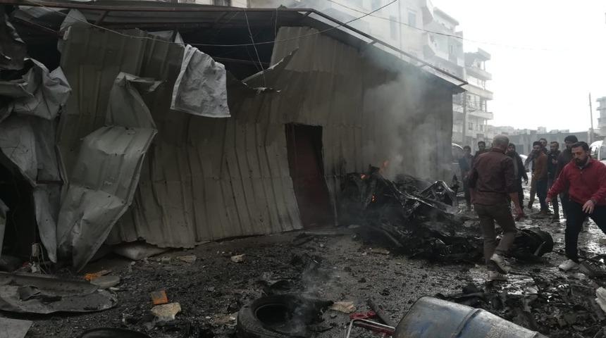 Esad rejiminden İdlib’de hava saldırısı! Çok sayıda ölü ve yaralı var