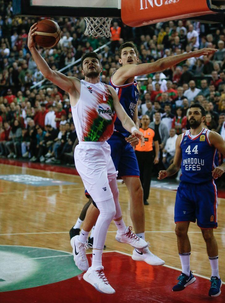 ÖZET | Pınar Karşıyaka: 80 - Anadolu Efes: 82 maç sonucu G5