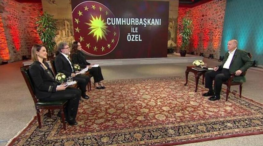 Cumhurbaşkanı Erdoğan, CNN TÜRK ve Kanal D ortak yayınında soruları yanıtladı