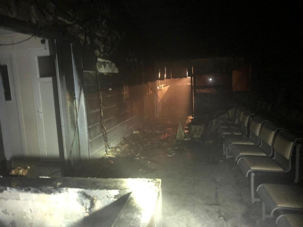 Milas Devlet Hastanesi&rsquo;nde yangın paniği