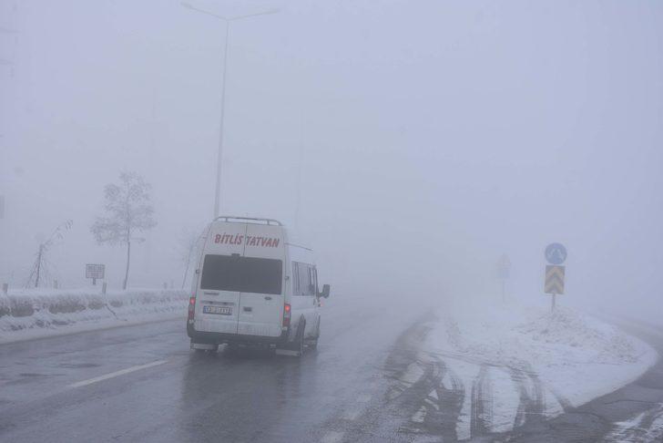 Bitlis’te yoğun sis ve soğuk hava G1