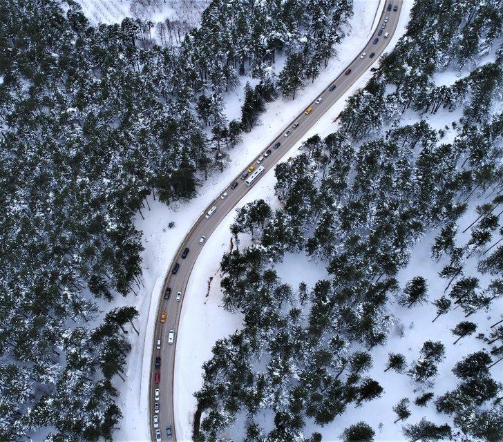 Uludağ bembeyaz! Gören hayran kalıyor G3