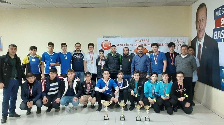 Okullar arası Gen&ccedil;ler Dart İl Birinciliği m&uuml;sabakaları tamamlandı