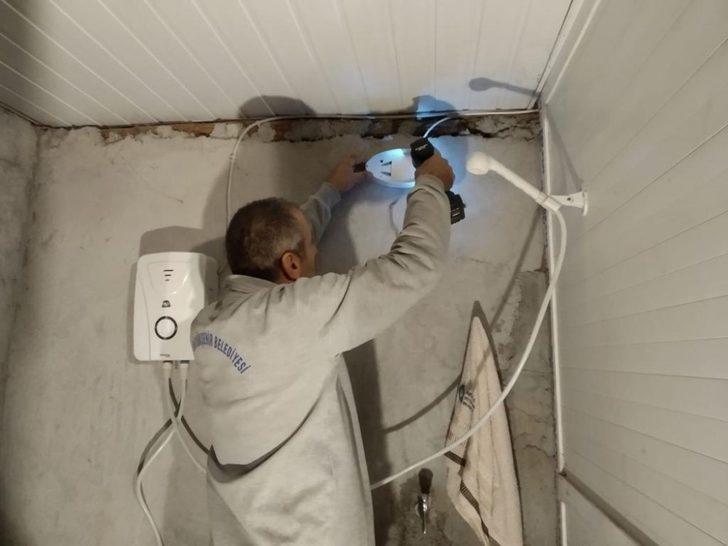 İbradı ve Akseki’de 10 yaşlı bireyin evine bakım yapıldı G3