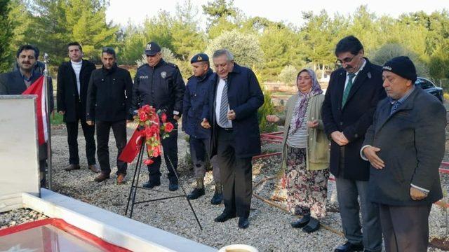 Karacasu şehidini dualarla andı