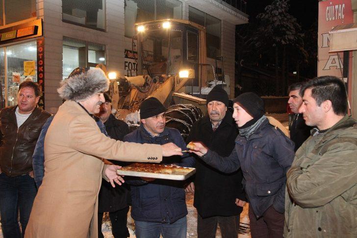 Ahlat Belediyesinden karla mücadele çalışması G3