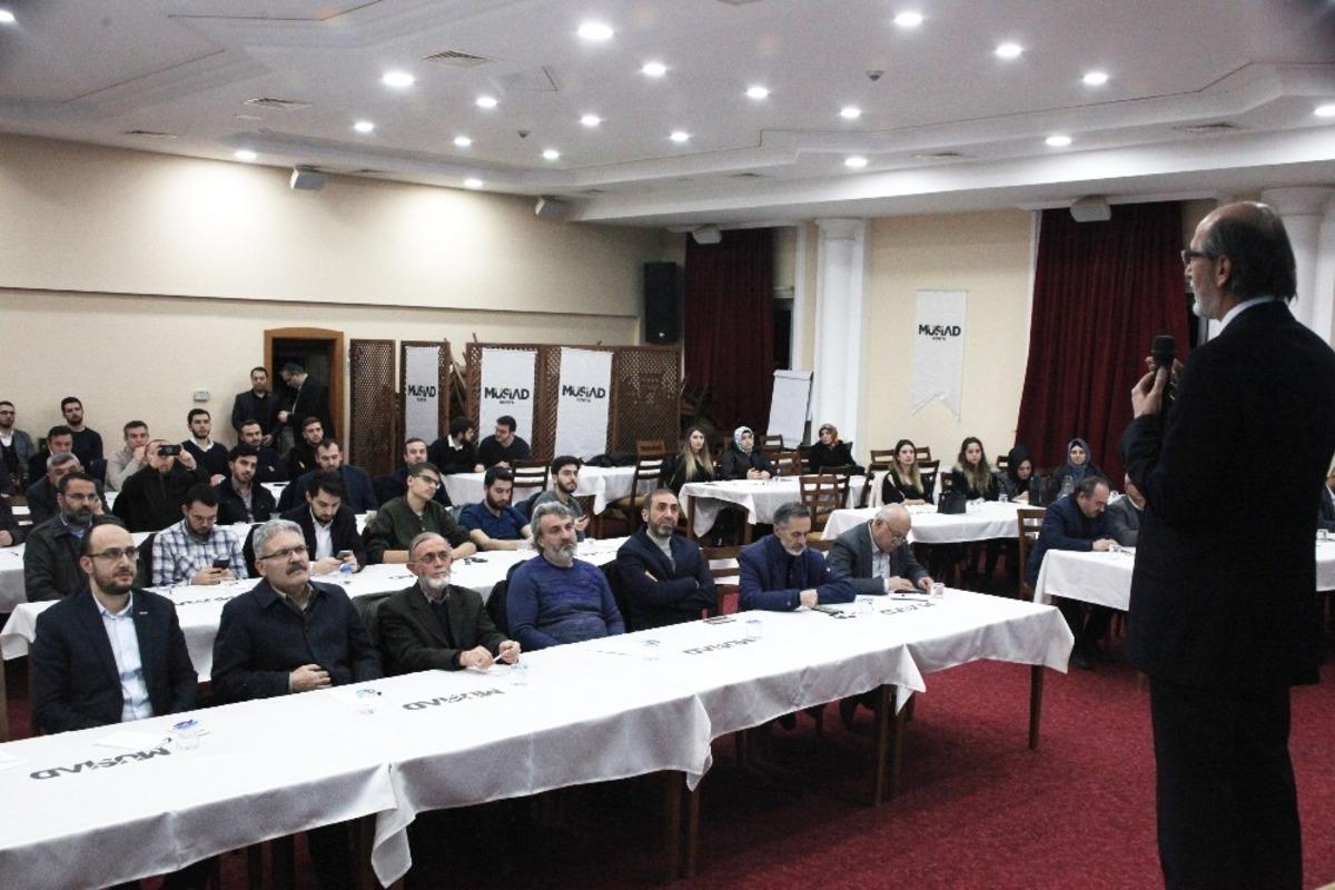 M&Uuml;SİAD Konya&rsquo;da &lsquo;Helal Gıda ve Sağlıklı Beslenme&rsquo; konferansı
