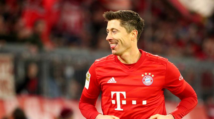 Bundesliga'da "ilk yarının en iyi futbolcusu" Lewandowski
