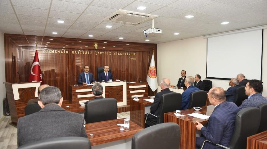 Vali Soyt&uuml;rk&rsquo;den İl Genel meclisine ziyaret