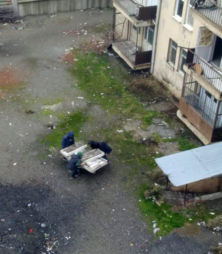 Kalorifer peteklerini çaldıklarını gören şaştı kaldı!  G2