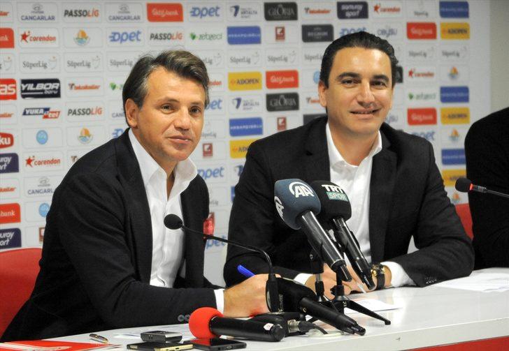 Antalyaspor'da Tamer Tuna dönemi resmen başladı G1