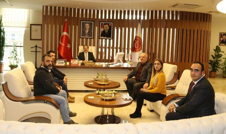 Küresel Gazeteciler Konseyi’nden Rektör Bağlı’ya ziyaret G2