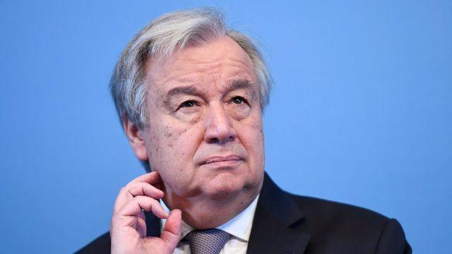 Genel Sekreter Antonio Guterres