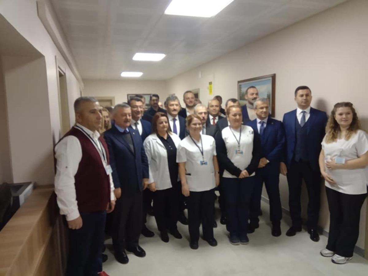 Yenilenen acil servis hizmete a&ccedil;ıldı