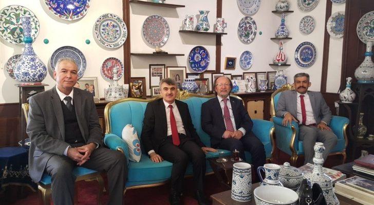 Rektör Uysal’dan çini sanatçılarına ziyaret G1