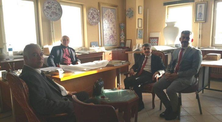 Rektör Uysal’dan çini sanatçılarına ziyaret G2