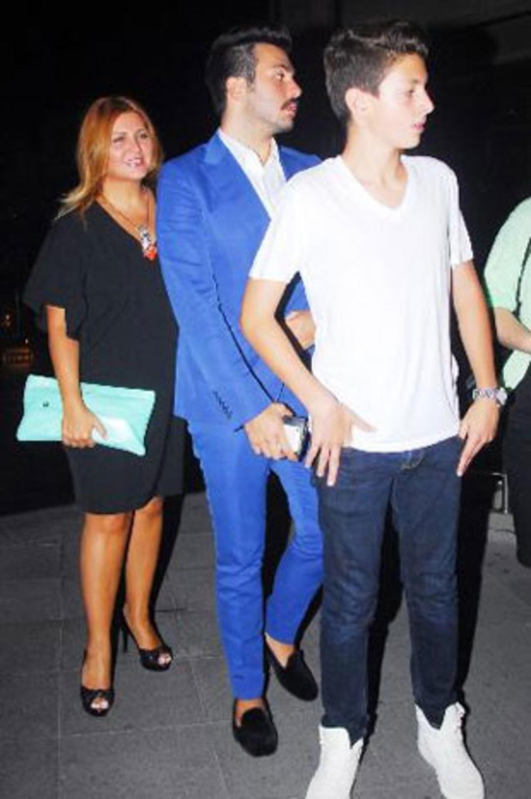 Engincan bu kez mavi tercih etti