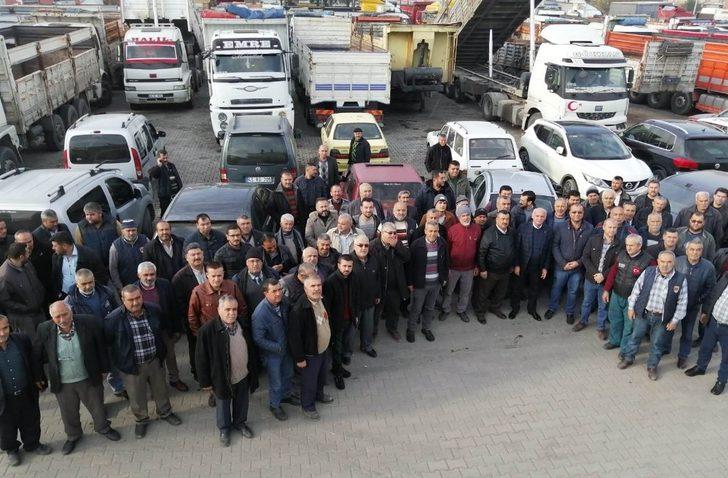 Salihli’de kamyoncu esnafı dertlerini anlattı G3