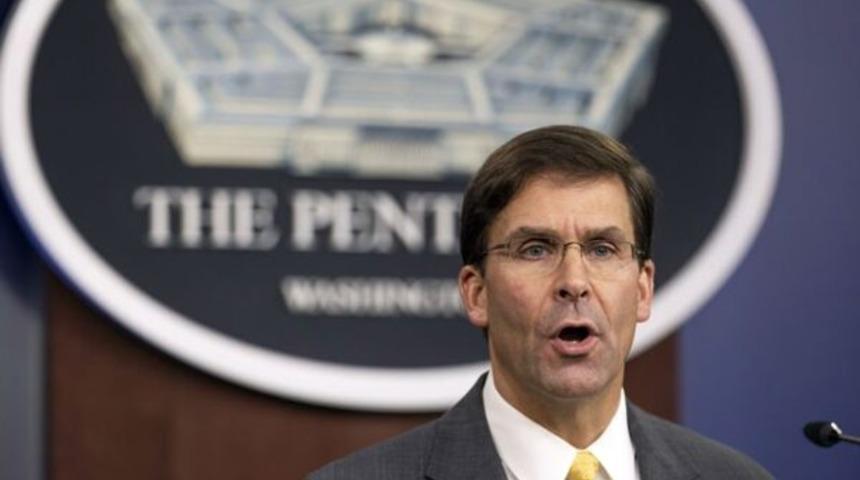 Çekilme iddialarının ardından ABD Savunma Bakanı Esper'den flaş Irak açıklaması!