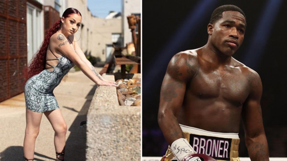 Rap&ccedil;i Bhad Bhabie, &uuml;nl&uuml; boks&ouml;r Adrien Broner'ın mesajını ifşa etti