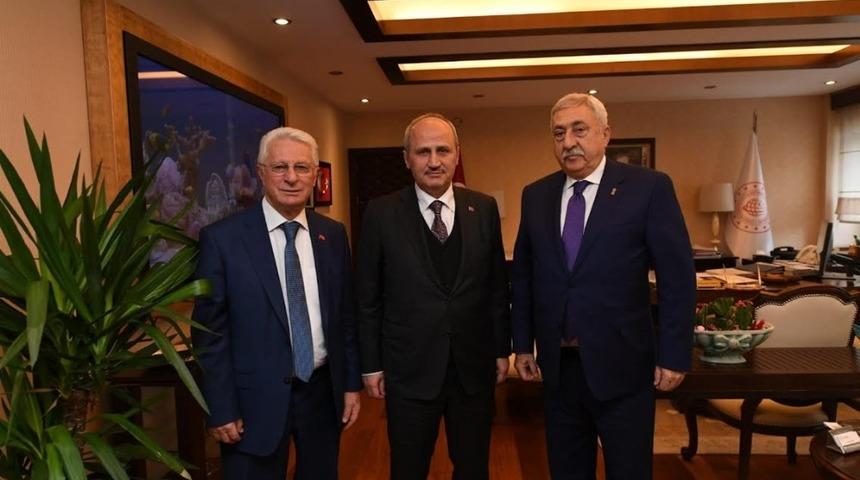 Şof&ouml;r esnafının sorunları bakanlıkta masaya yatırıldı