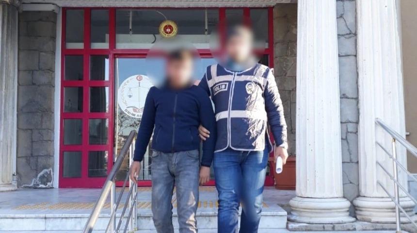 Didim&rsquo;de fırın soyguncuları polisten ka&ccedil;amadı