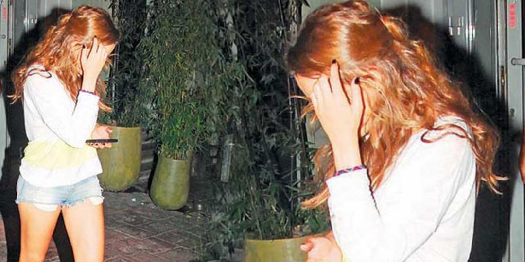 Serenay Sarıkaya'nın panik anları