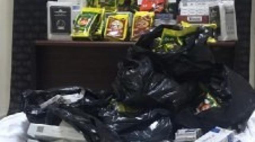 Gaziantep&rsquo;te ka&ccedil;ak sigara ve &ccedil;ay operasyonu