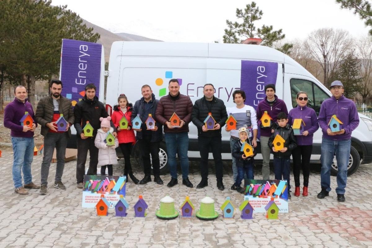 Enerya&rsquo;dan sosyal sorumluluk projesi; &lsquo;Kuşlar Yuvalarına Kavuştu&rsquo;