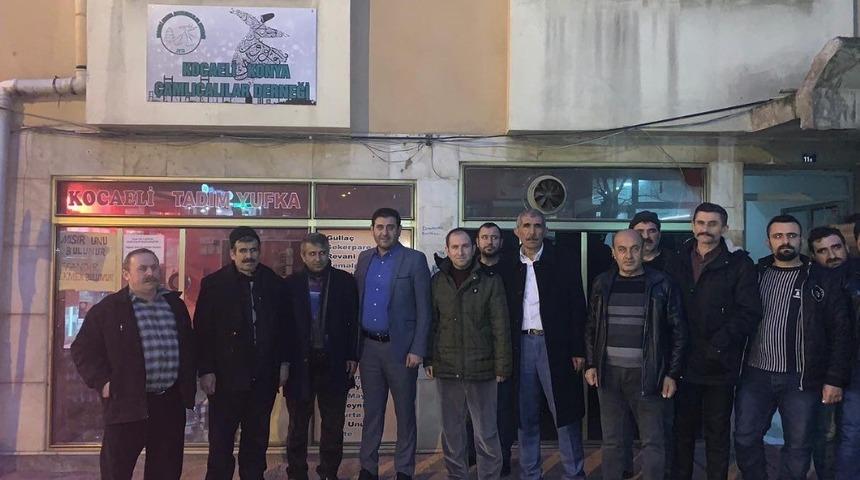 Başkan &Ccedil;iğdem, İstanbul&rsquo;da H&uuml;y&uuml;k&rsquo;l&uuml; hemşehrileriyle buluştu