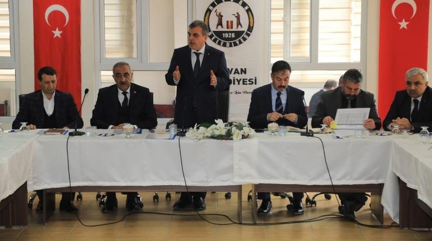 2020 yılında Hilvan’a yapılacak projeler görüşüldü