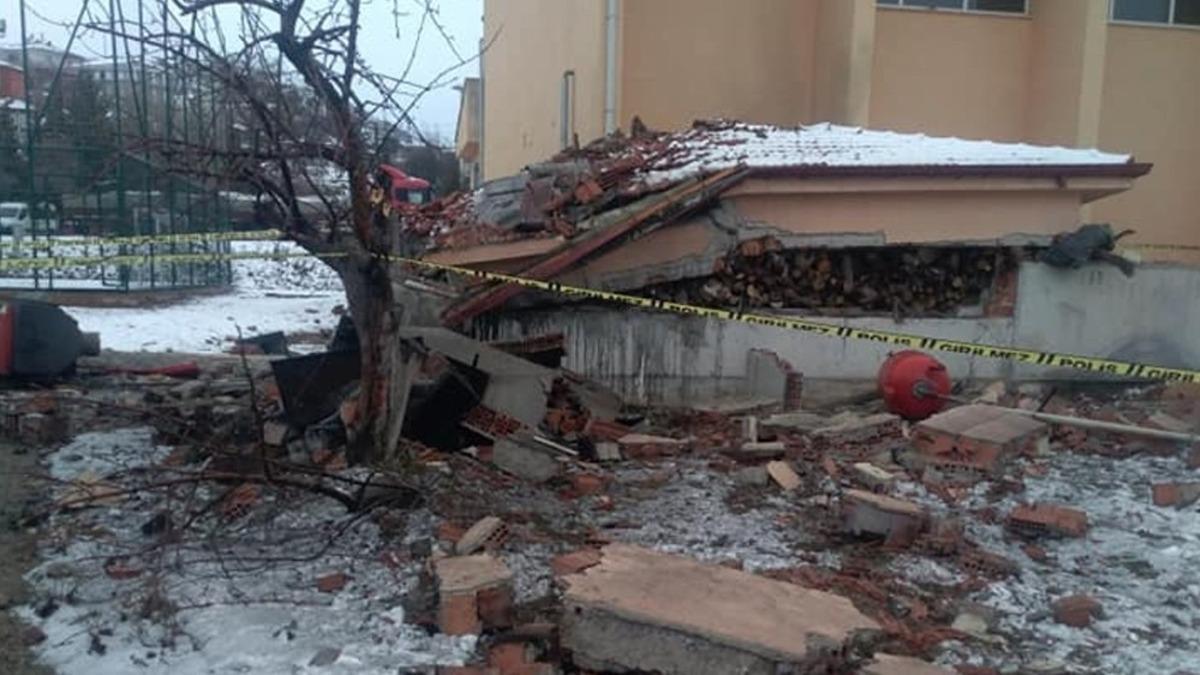 Kırıkkale&rsquo;de kalorifer kazanı patladı