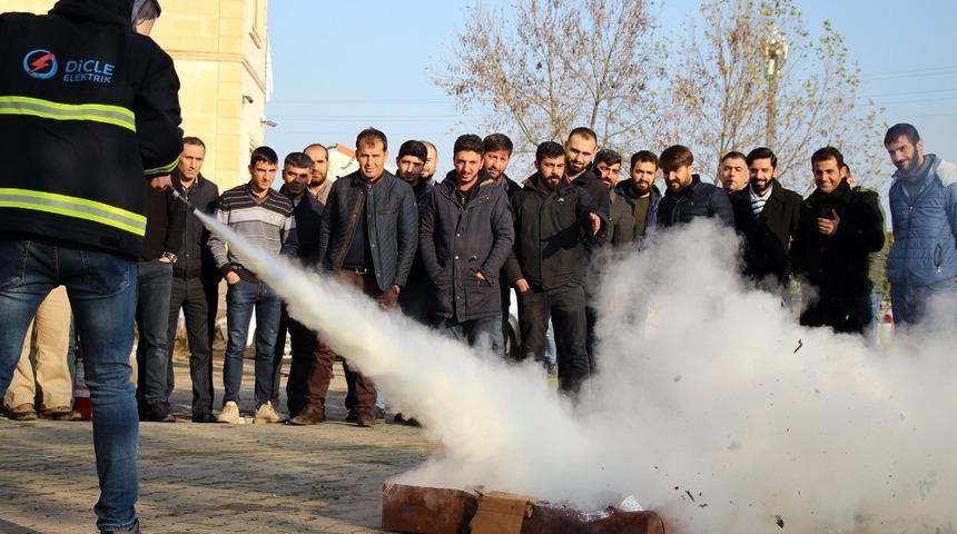Dicle Elektrik&rsquo;te yangın tatbikatı