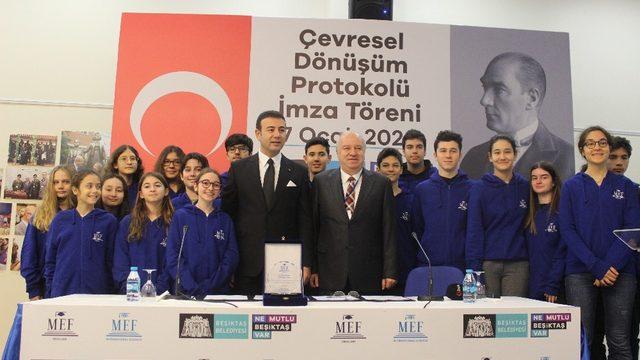 Beşiktaş’ta çevresel dönüşüm protokolü imzalandı