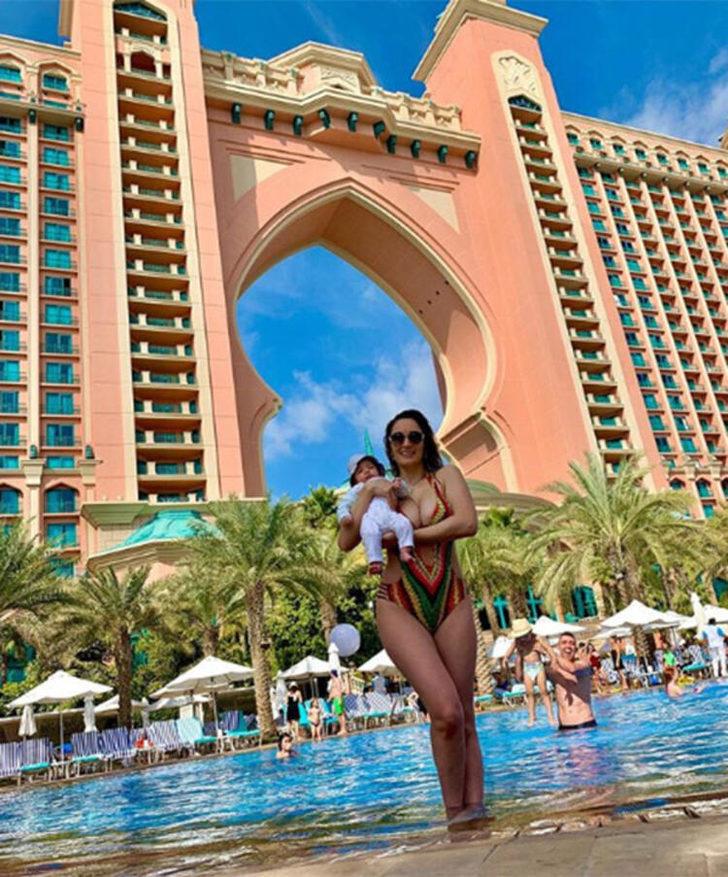 Fernando Muslera-Patricia Callero Dubai tatilinde G1