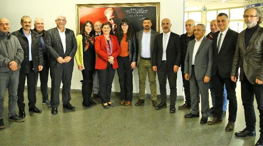 KESK’ten Başkan Çerçioğlu’na ziyaret