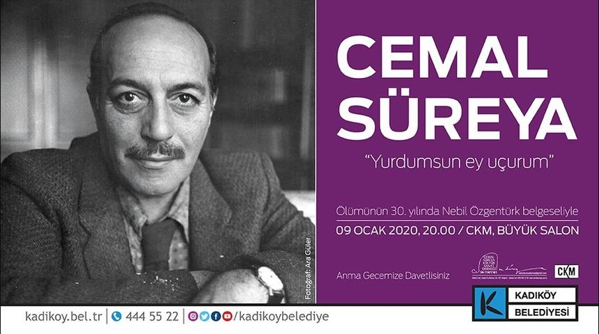 Cemal S&uuml;reya &ouml;l&uuml;m&uuml;n&uuml;n 30. yılında anılıyor