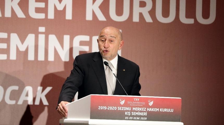 TFF Başkanı Nihat &Ouml;zdemir'den Fenerbah&ccedil;e'ye cevap!