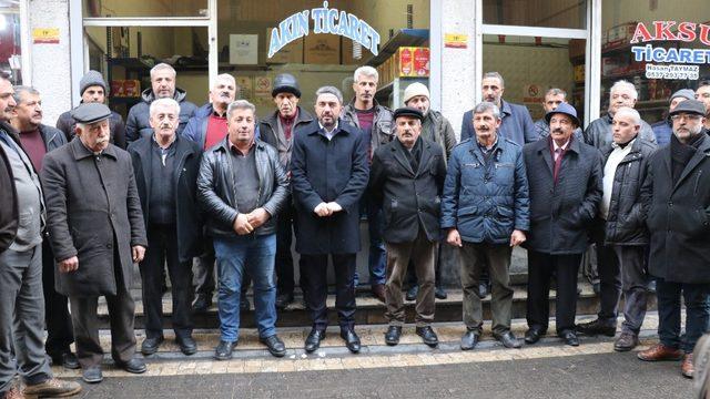 CHP’den tütüncü esnafına destek ziyareti