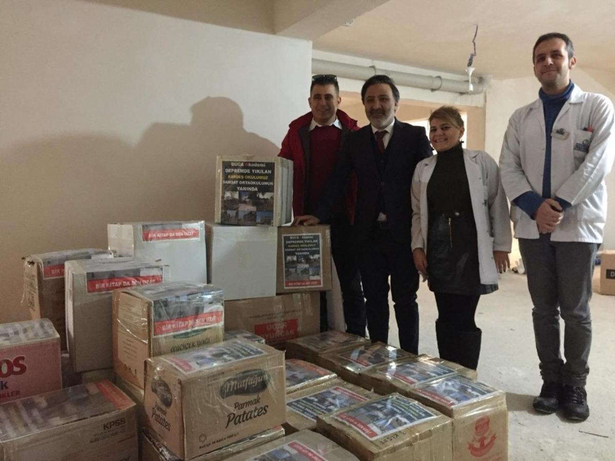 İzmir&rsquo;den Adıyaman&rsquo;a dostluk k&ouml;pr&uuml;s&uuml;